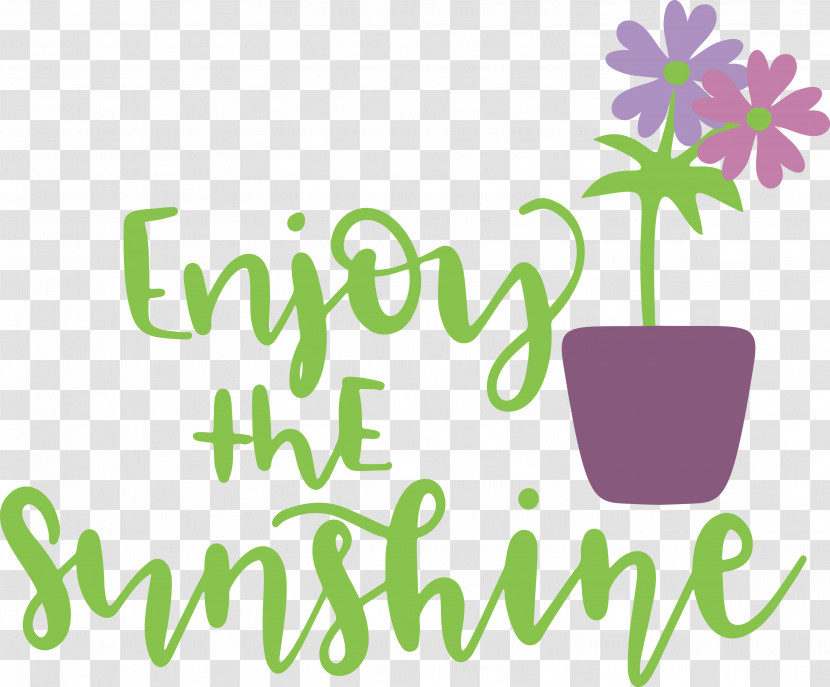 Sunshine Enjoy The Sunshine Transparent PNG