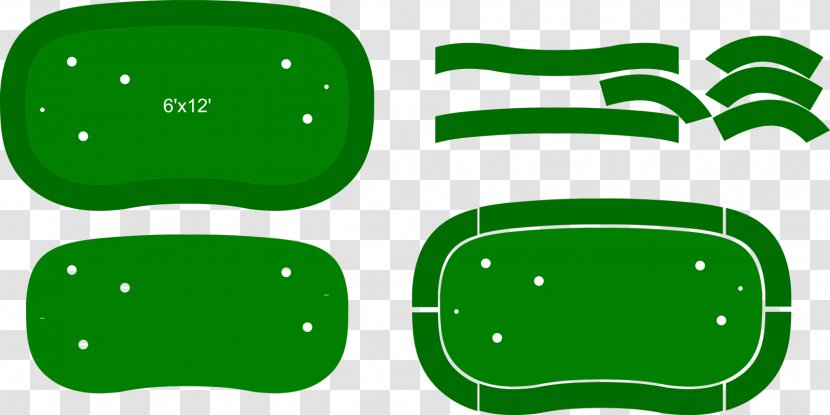 Lawn Sod Clip Art - Golf Green Transparent PNG