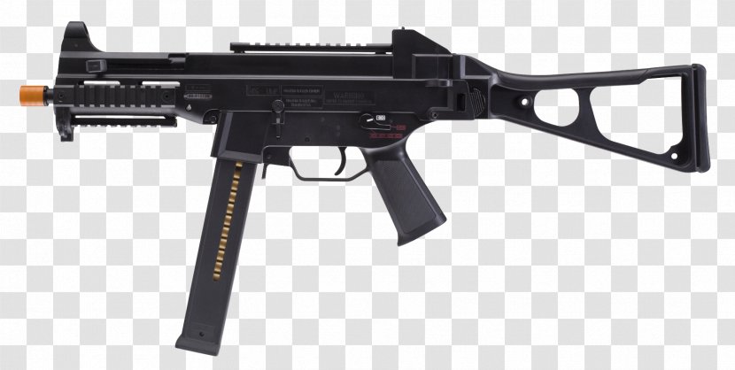 Battlefield 3 Heckler & Koch UMP Firearm Submachine Gun Airsoft Guns - Cartoon - Weapon Transparent PNG