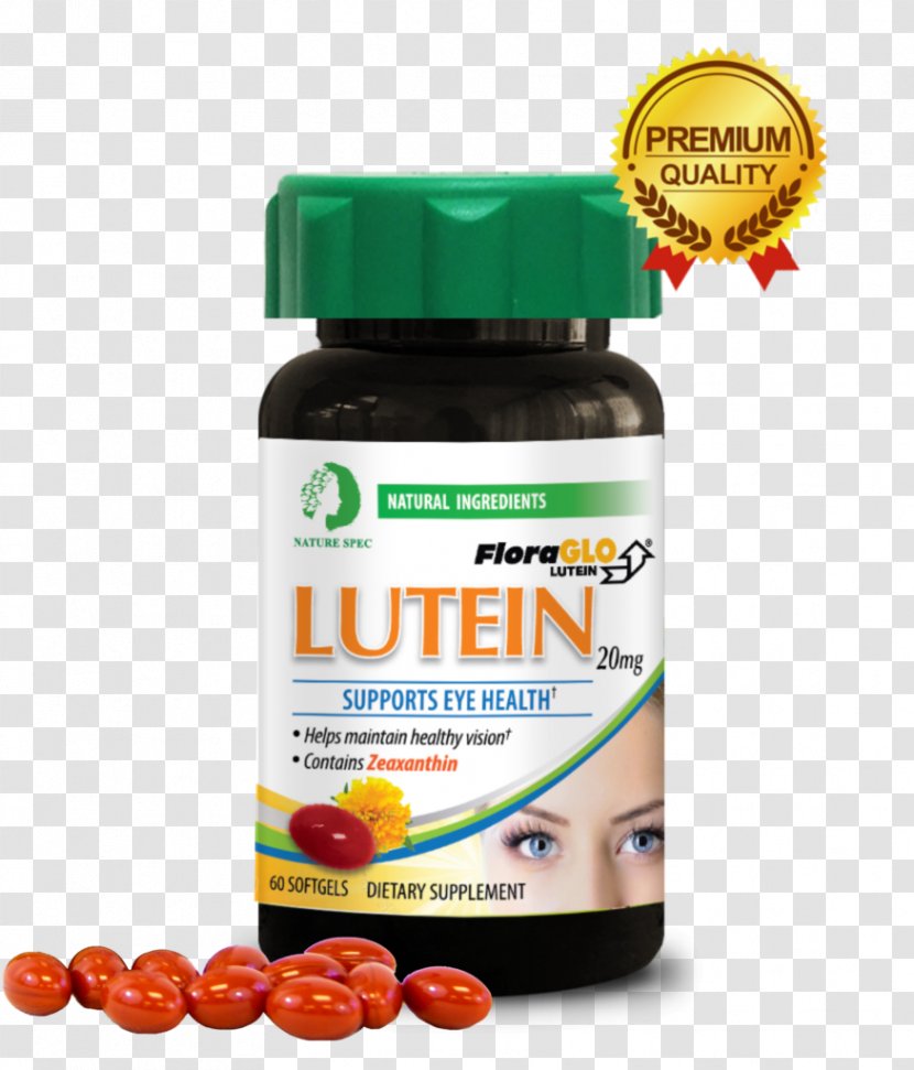 Dietary Supplement Lutein Zeaxanthin Calendula Officinalis Softgel - Antioxidant - Eye Transparent PNG
