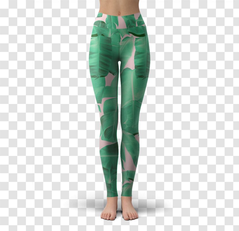 Fauna Flora Leggings Waist Paper - Watercolor - Legging Transparent PNG