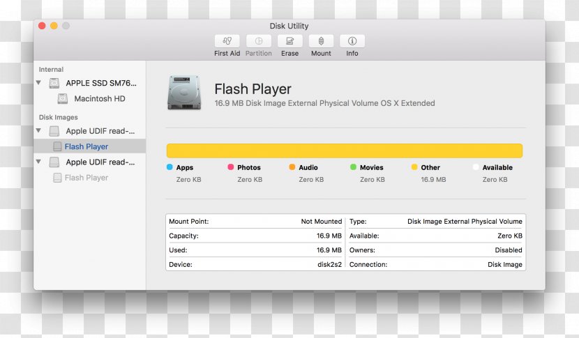 Computer Program Disk Utility MacOS Hard Drives Storage - Apple Transparent PNG