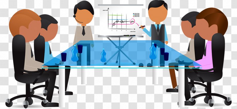 Cartoon Illustration - Stock Photography - Conference Meeting Transparent PNG