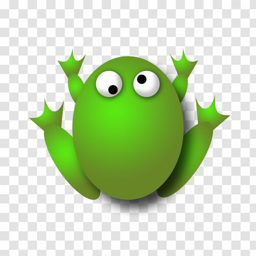 Frog Clip Art - Green Transparent PNG