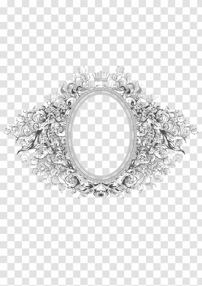 Illustration - Jewellery - Mirror Border Transparent PNG