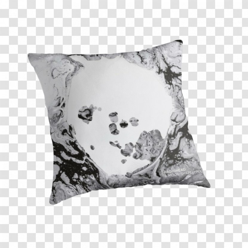 A Moon Shaped Pool Throw Pillows Cushion Radiohead - Neck - Pillow Transparent PNG