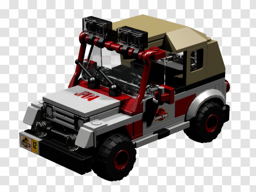 1992 Jeep Wrangler Car Lego Jurassic World Hurricane Transparent PNG