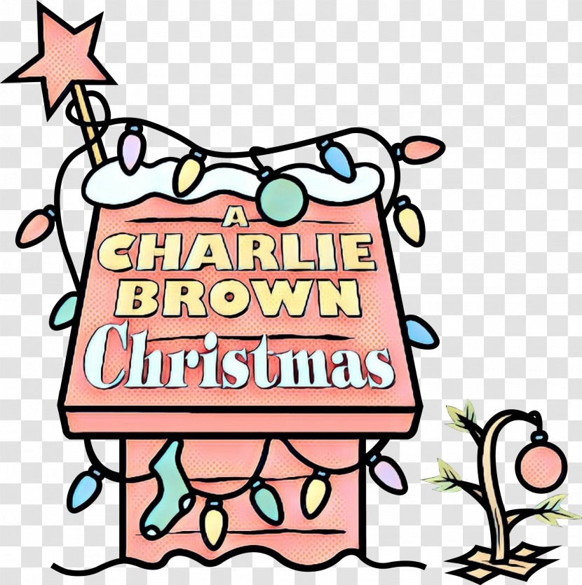 Charlie Brown Christmas - Retro - Text Transparent PNG