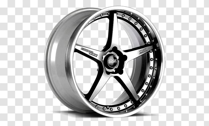 Car OZ Group Wheel Tire Rim - Bicycle Part Transparent PNG