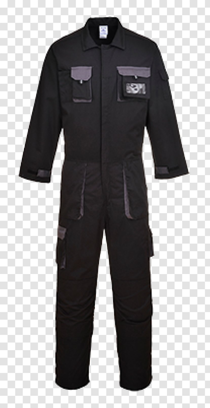 Workwear Boilersuit Overall Clothing Portwest - Suit Transparent PNG