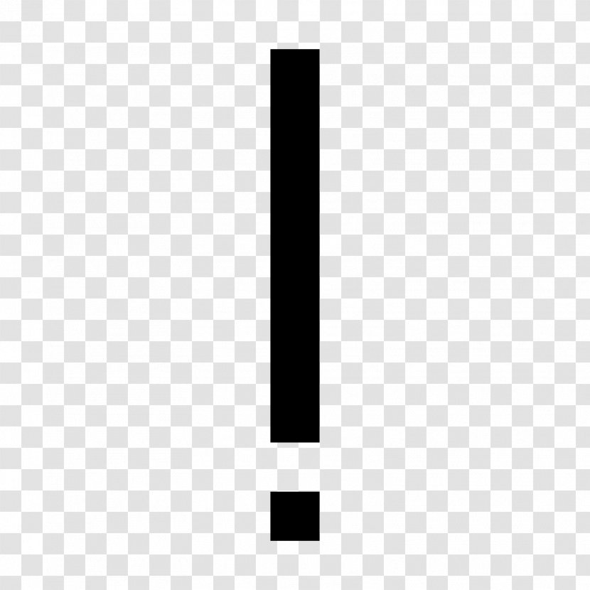 Exclamation Mark Interjection - Noun Transparent PNG