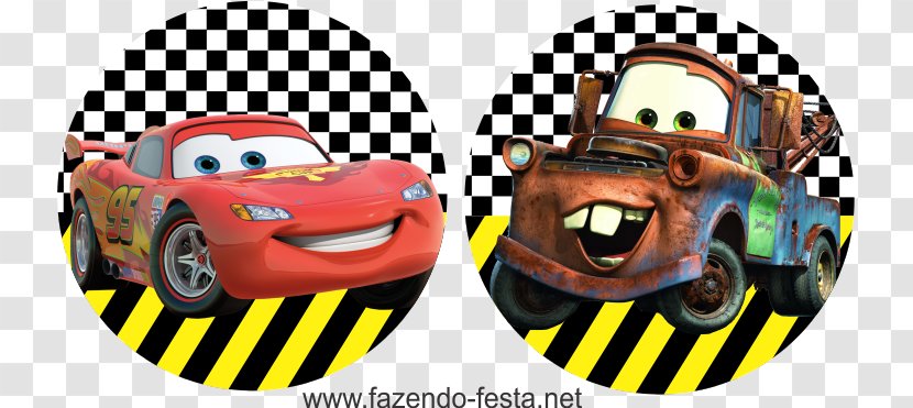 Lightning McQueen Mater Cars 2 Pixar - Party - Mcqueen Transparent PNG
