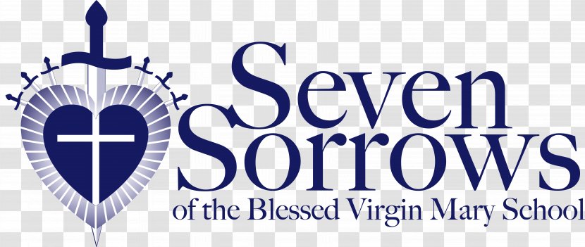 Seven Sorrows BVM Church Our Lady Of Catholic Logo - Mary - Virgin Transparent PNG