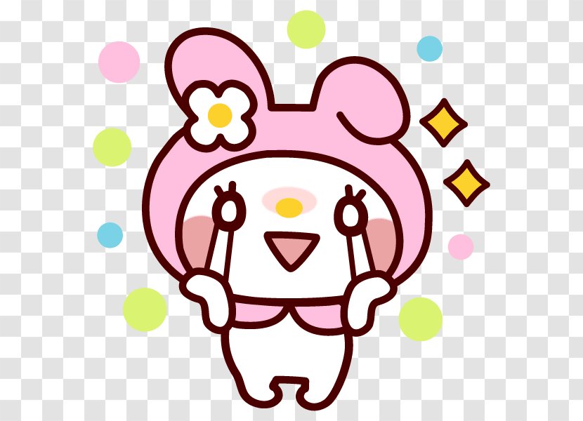 Hello Kitty My Melody Sanrio Puroland Kuromi - Frame - Flower Transparent PNG