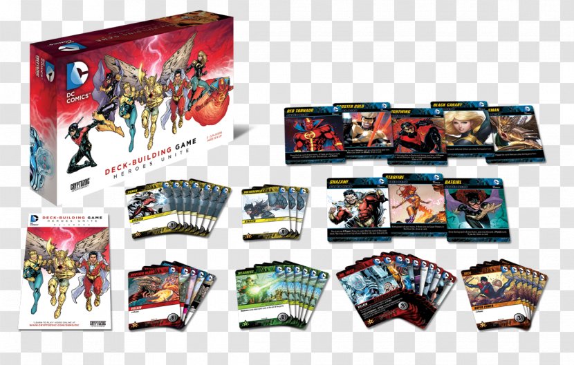 Captain Marvel Hawkman Cryptozoic Entertainment DC Comics Deck-Building Game - Dc Universe Transparent PNG