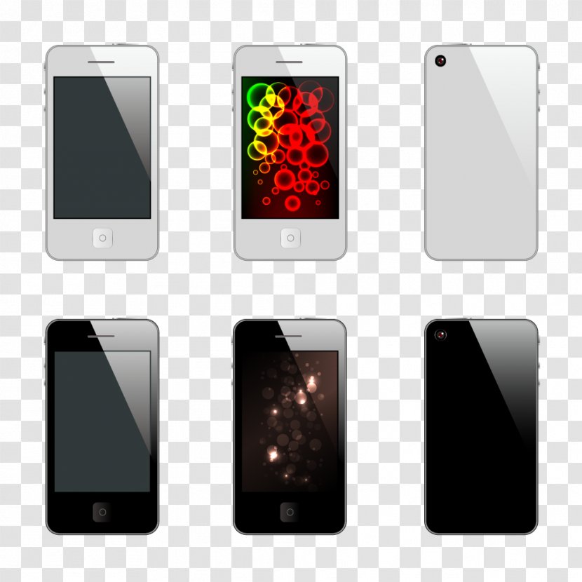 Smartphone Feature Phone Mobile Phones Euclidean Vector - Telephone - Model Transparent PNG