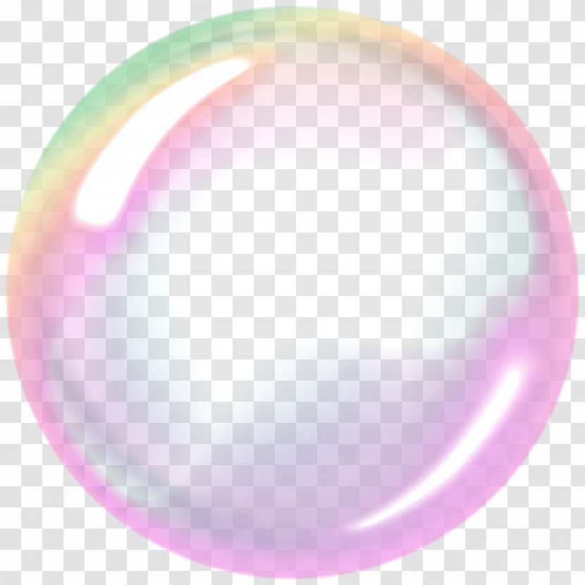 Soap Bubble Sphere Clip Art - Bubbles Transparent PNG