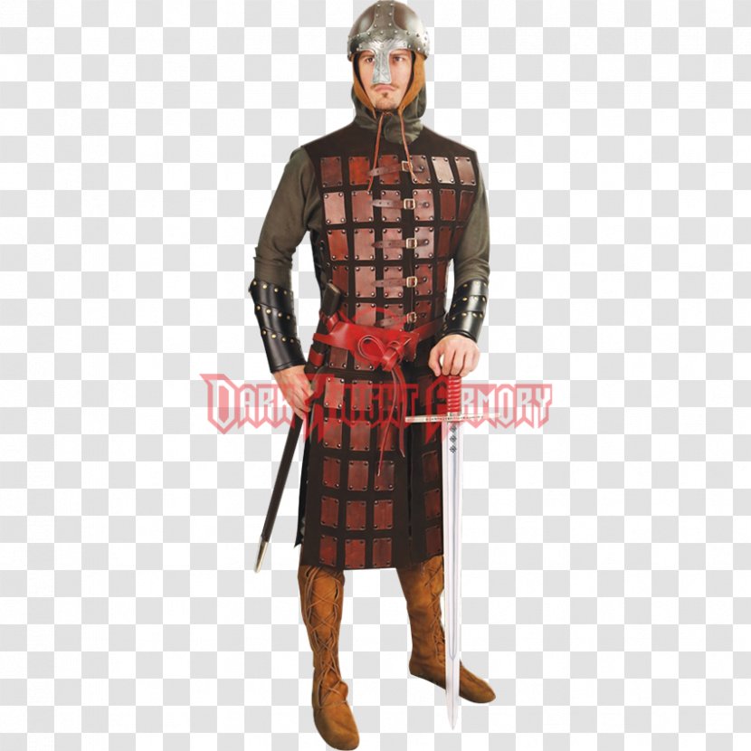 Coat Of Plates Brigandine Plate Armour Leather - Medieval Armor Transparent PNG