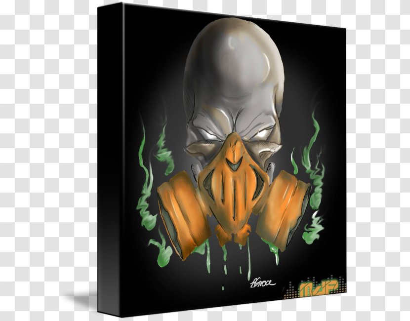 Gas Mask Skull Art - Color Graffiti Transparent PNG