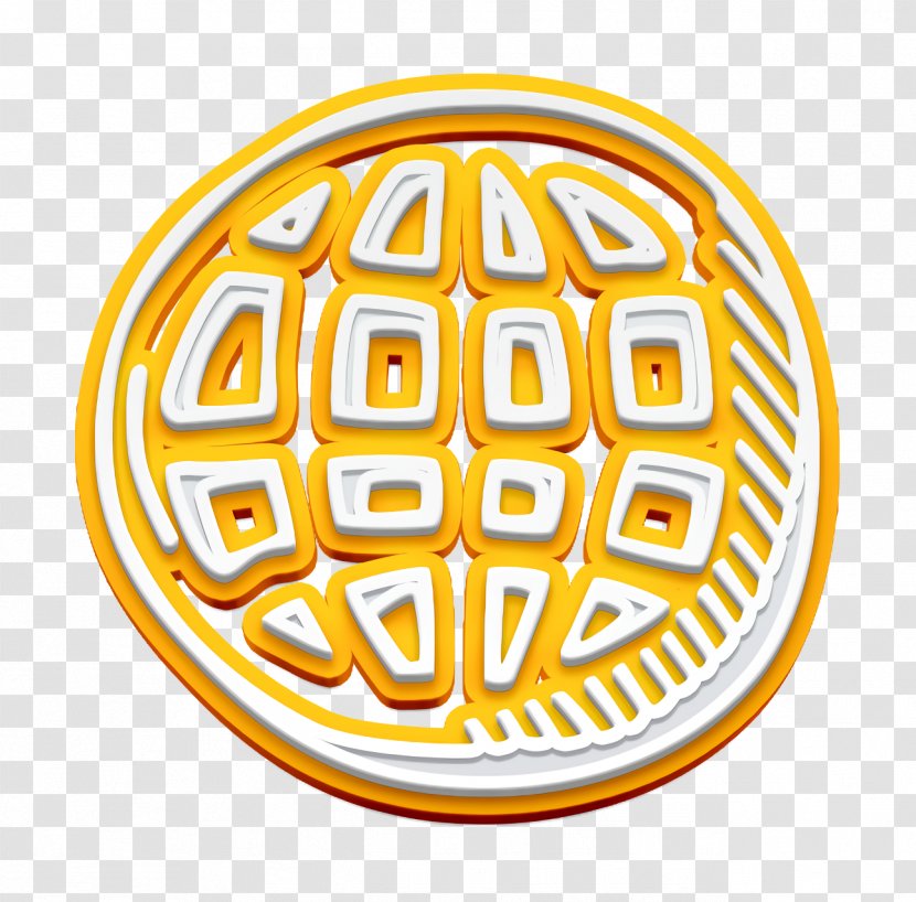 Global Icon Globe Hand Drawn - Yellow - Logo Transparent PNG