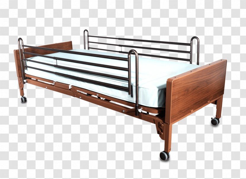 Adjustable Bed Hospital Frame Mattress - Patient Transparent PNG