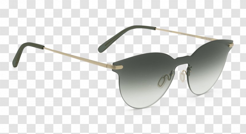 Sunglasses Goggles - Eyewear - Gradient Green Transparent PNG