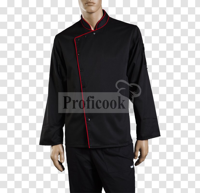 Sleeve Formal Wear Uniform STX IT20 RISK.5RV NR EO Clothing - Chef Jacket Transparent PNG