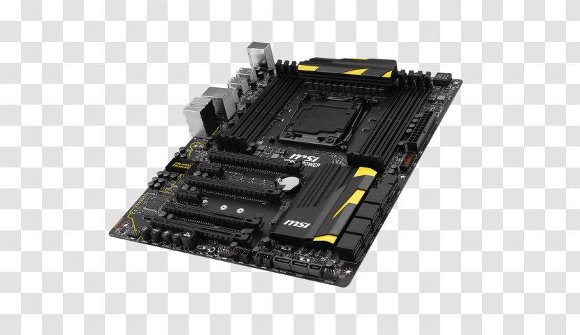 LGA 2011 Motherboard MSI X99S GAMING 7 SLI Plus Intel X99 - Electronics - Central Processing Unit Transparent PNG