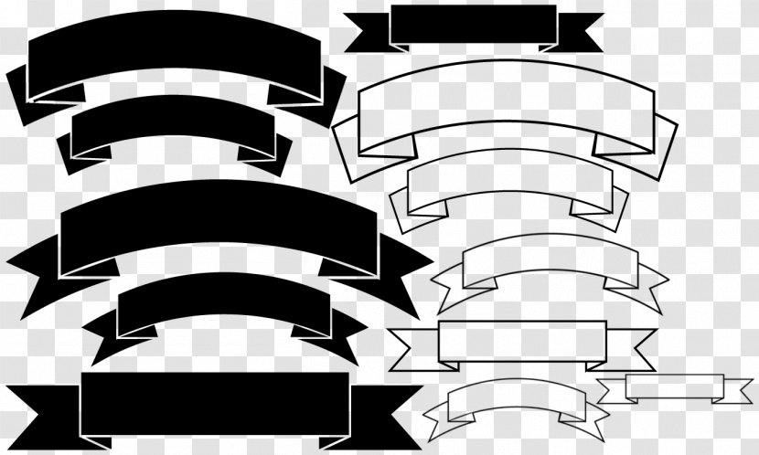 Brush Clip Art - Ribbon - Banner Transparent PNG