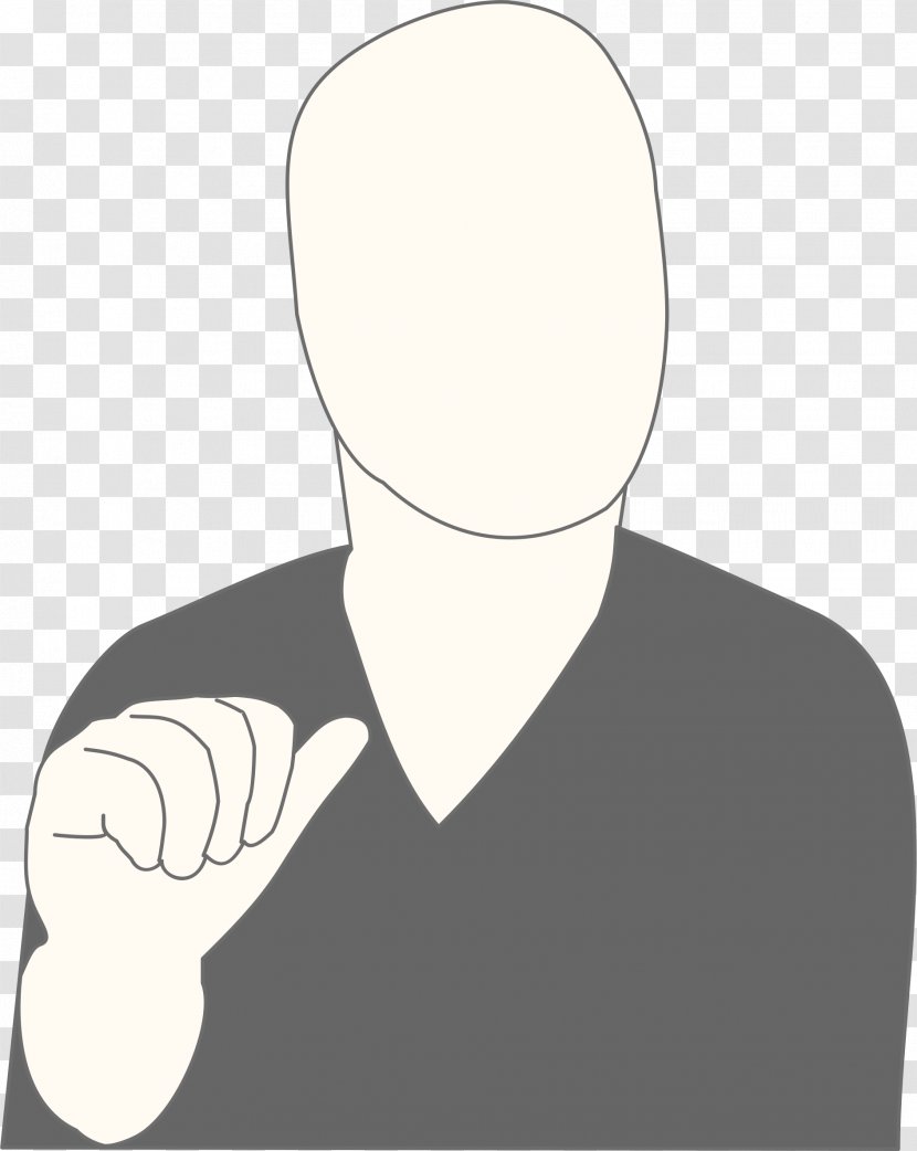 Clip Art - Finger - One Side Is Difficult Transparent PNG