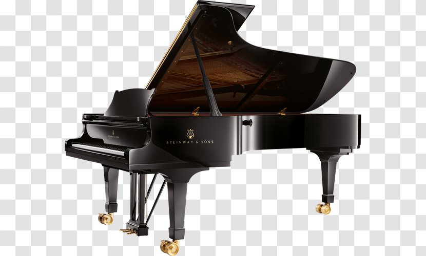 Steinway Hall & Sons D-274 Grand Piano - Watercolor Transparent PNG