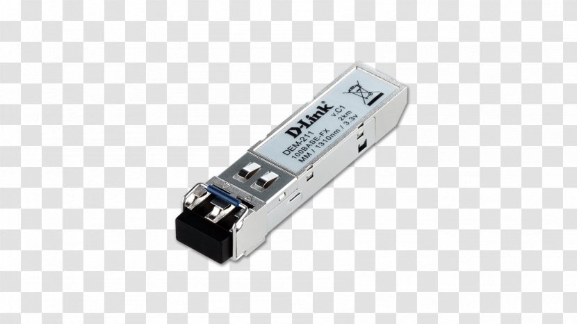 Gigabit Interface Converter Small Form-factor Pluggable Transceiver Single-mode Optical Fiber Ethernet - Electronic Component - Tplink Transparent PNG