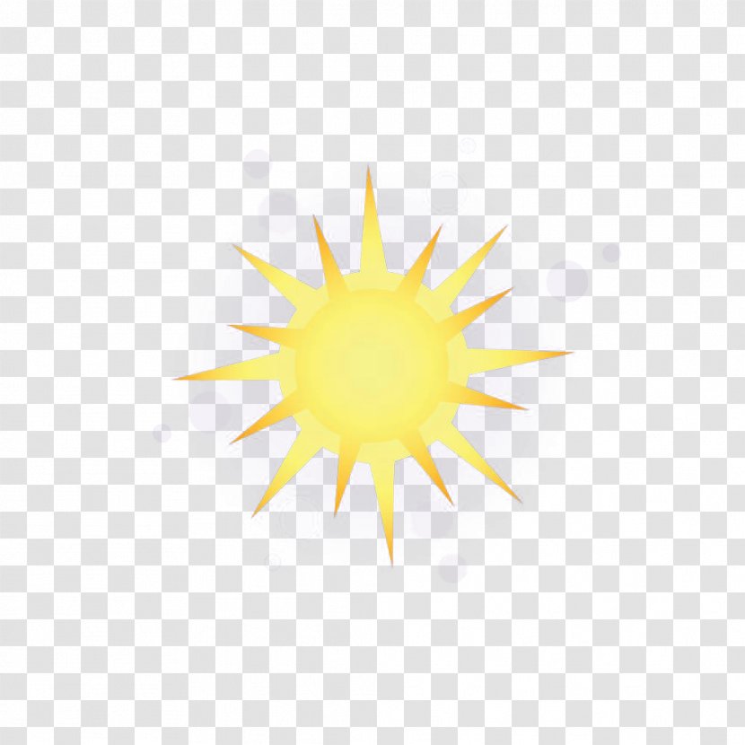 Sunlight Yellow - Hand Painted Sunshine Transparent PNG