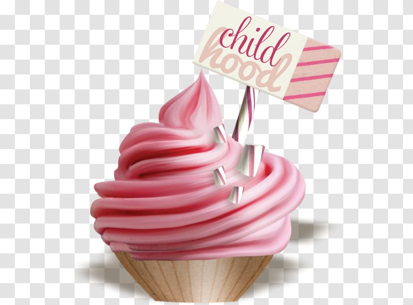 Ice Cream Cone Sundae Sweetness - Pink Cartoon Transparent PNG