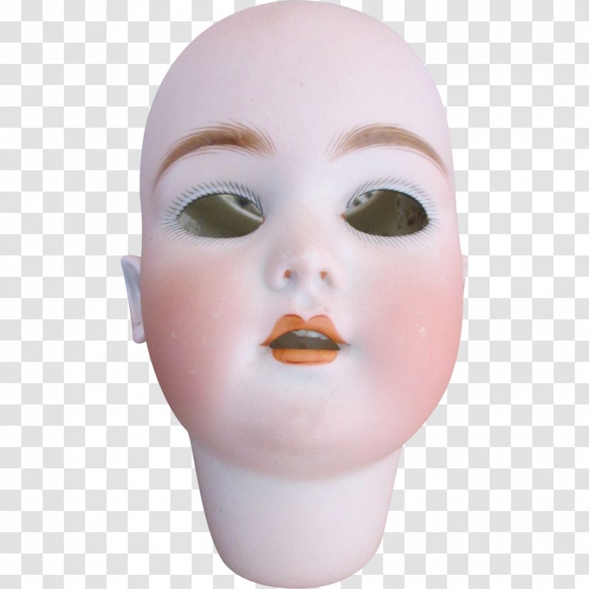 Face Cheek Chin Eyebrow Forehead - Eyelash - Doll Transparent PNG