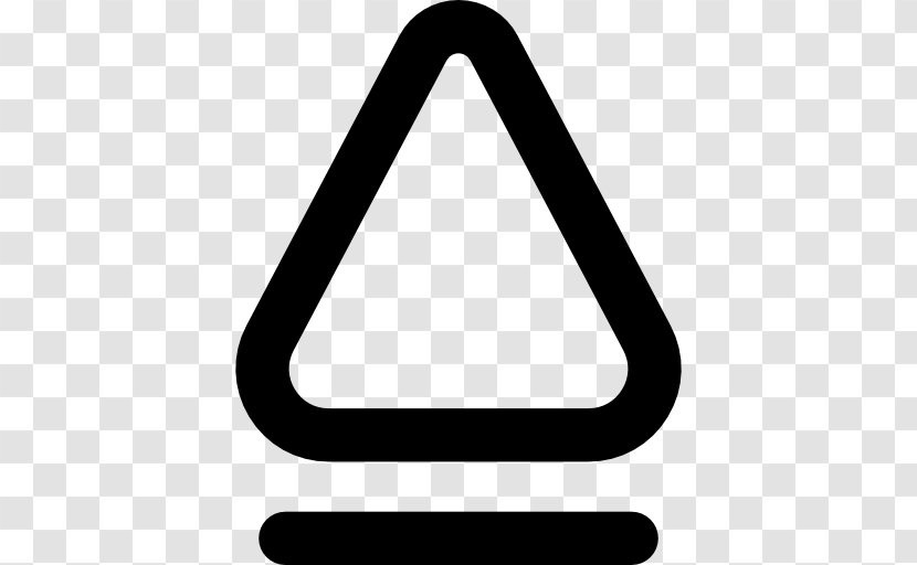 Line Triangle Number - Symbol Transparent PNG