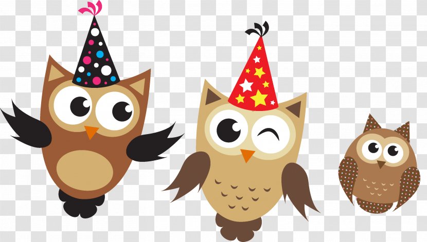 Little Owl Birthday Euclidean Vector - Bird Transparent PNG