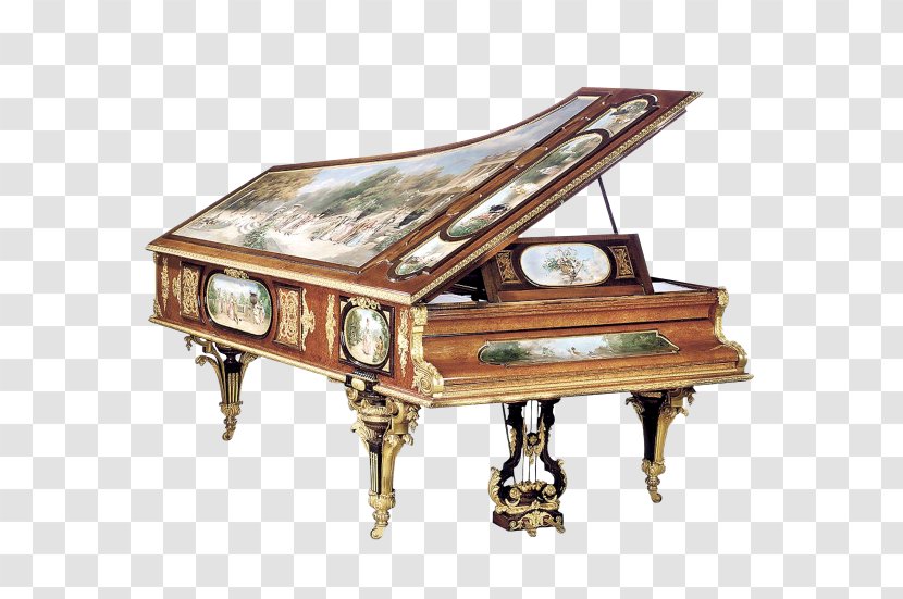 Musical Instruments Grand Piano Marquetry - Tree Transparent PNG