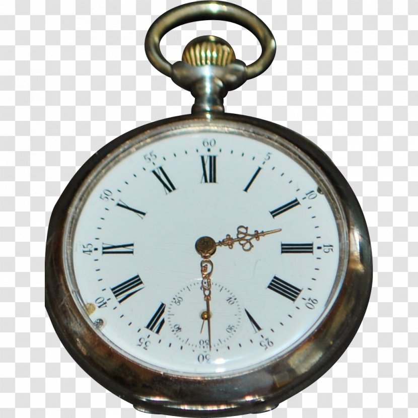 Pocket Watch Silver HS Handel & Service GmbH - Movement Transparent PNG