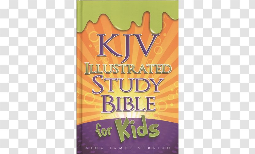 KJV Illustrated Study Bible For Kids: King James Version, Pink Simulated Leather The Holy Font - Child - BIBLE STUDY Transparent PNG