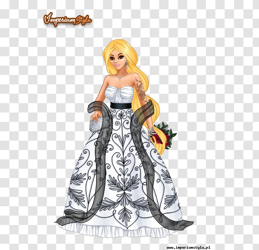 Costume Design Lady Popular Cartoon Figurine - Doll - Dziewczyna Kolorowanka Transparent PNG