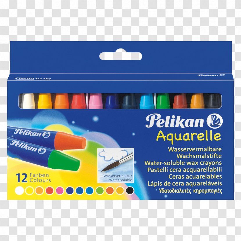 Colored Pencil Crayon Pelikan Singapore Pte. Ltd. Drawing - Writing Implement - Aquarelle Transparent PNG