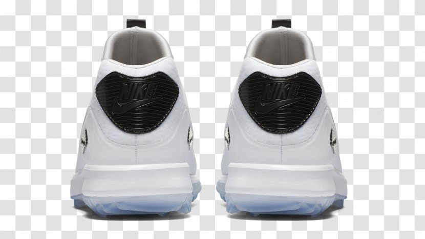 Air Force Nike Max Golf Shoe - White Transparent PNG