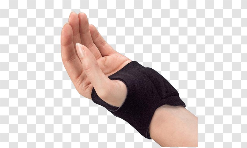 Thumb Triangular Fibrocartilage Splint Wrist Brace Ulnar Canal - Joint - Hand Transparent PNG
