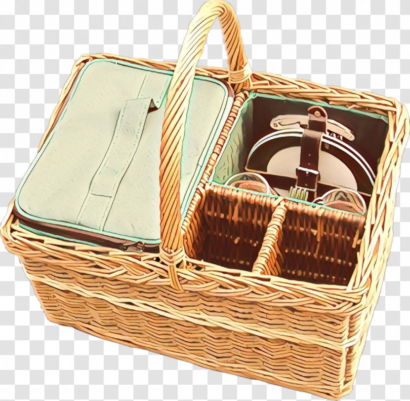 Picnic Baskets Hamper Food Gift Wicker - Storage Basket Transparent PNG