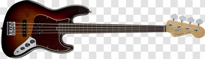Fender Precision Bass Jazz V Stratocaster Telecaster - Silhouette - Sunburst Transparent PNG