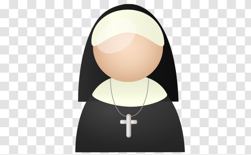 Symbol Neck Clip Art - Nun Transparent PNG