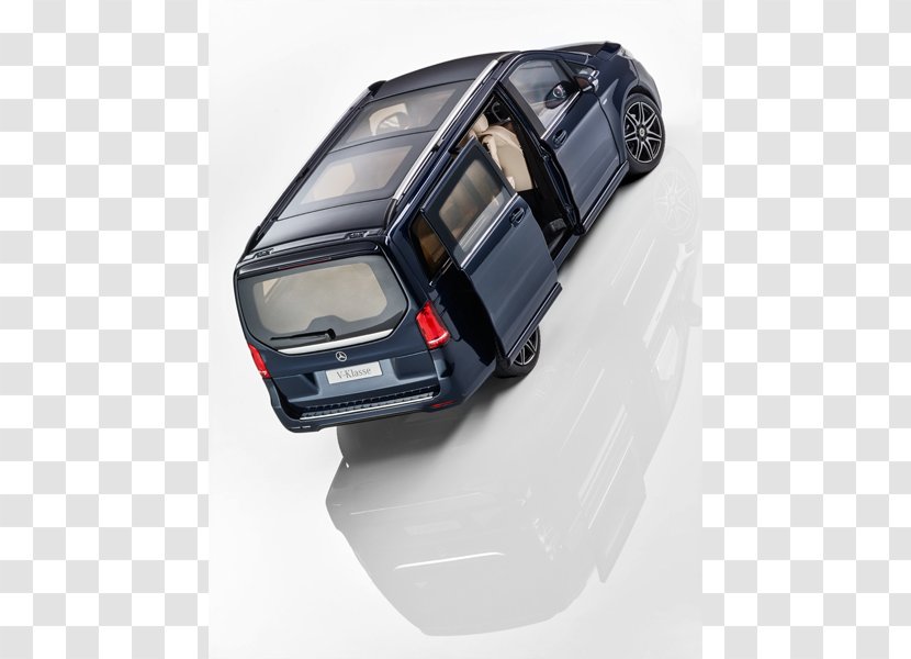 Model Car Mercedes-Benz V-Class AMG Line Bumper - Automotive Industry - Vis Identification System Transparent PNG