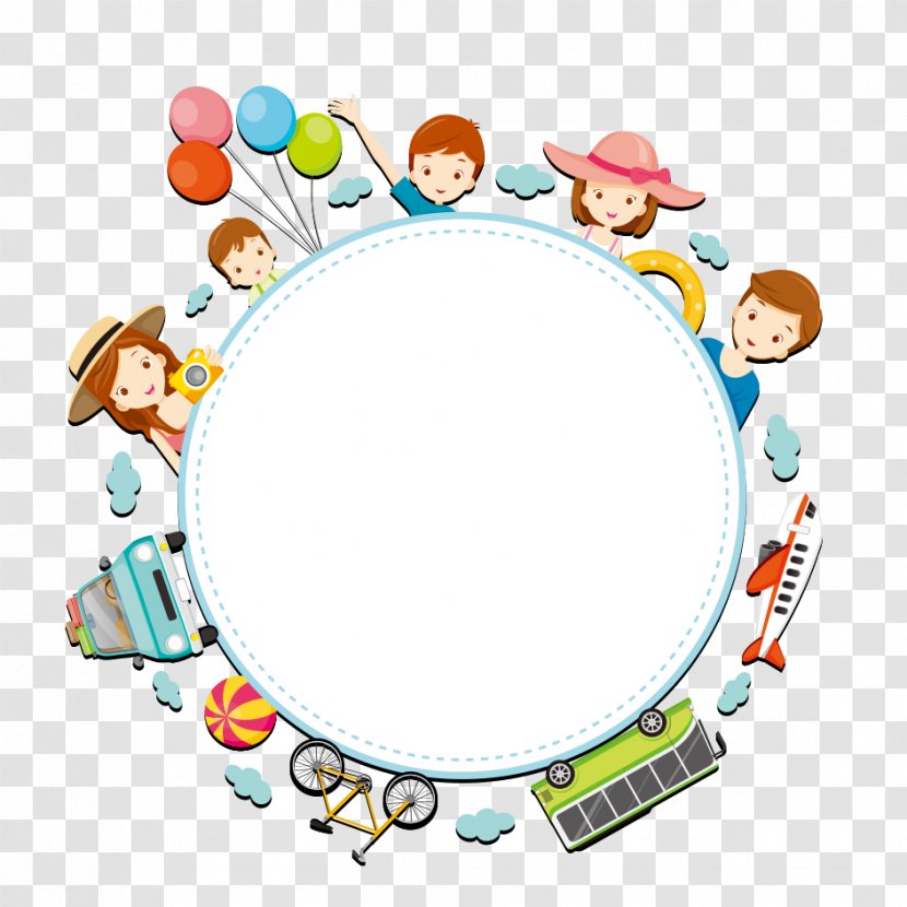 Family Stock Illustration - Photography - Cartoon Color Material Transparent PNG