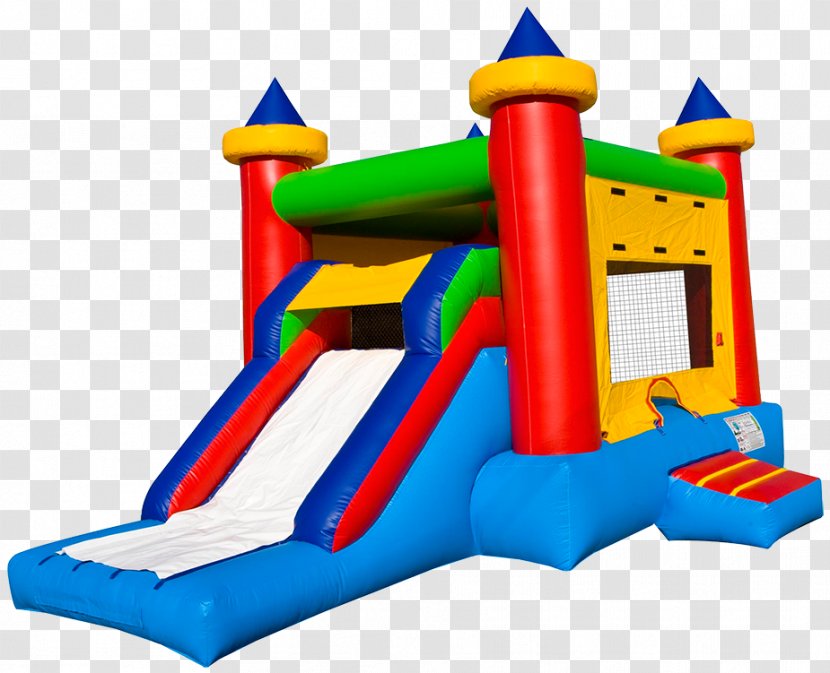 Inflatable Bouncers Castle Child Party - Recreation Transparent PNG